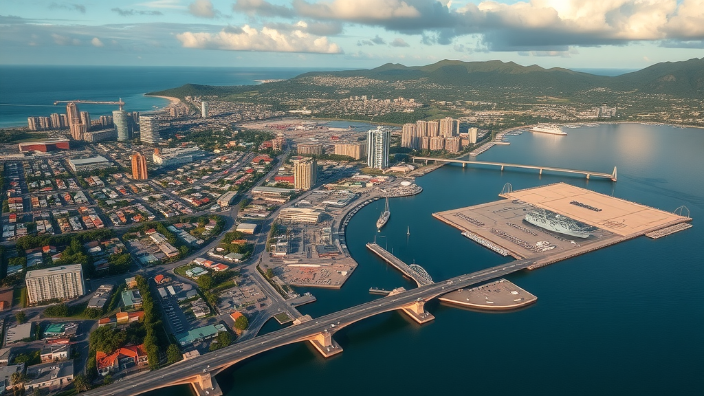pearl city vs pearl harbor aerial distinct communities