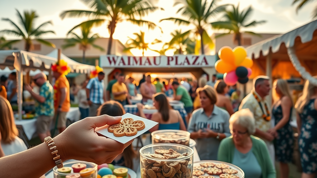 Handcrafted goods and local treats at Waimalu Plaza Craft Fair Aiea